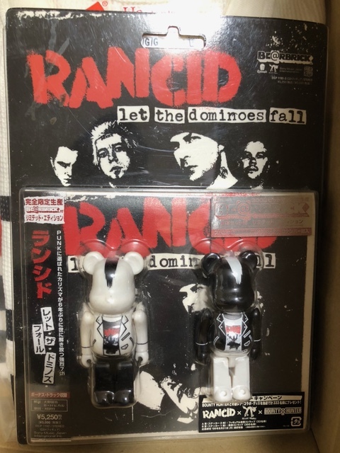 RANCID / let the dominoes fall 日本限定盤 BOXセット ベアブリック セット CD bearbrick japan limited edition拍卖