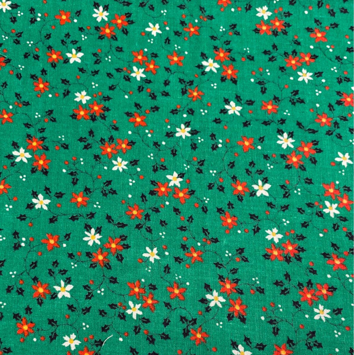 【M48】クリスマス 生地はぎれ クリスマスキルト パッチワーク拍卖