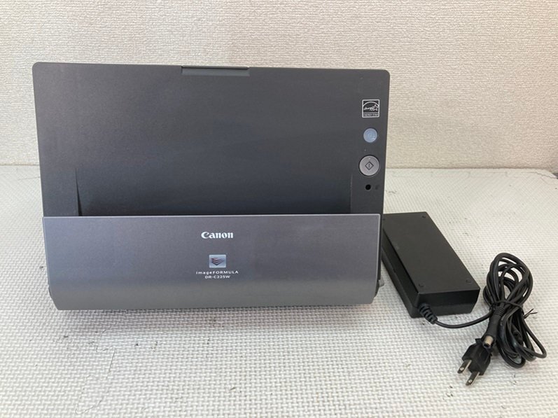 3813-O★CANON ドキュメント スキャナ★mageFORMULA DR-C225W 簡易動作確認済中古現状渡し★総スキャン回数598回★拍卖