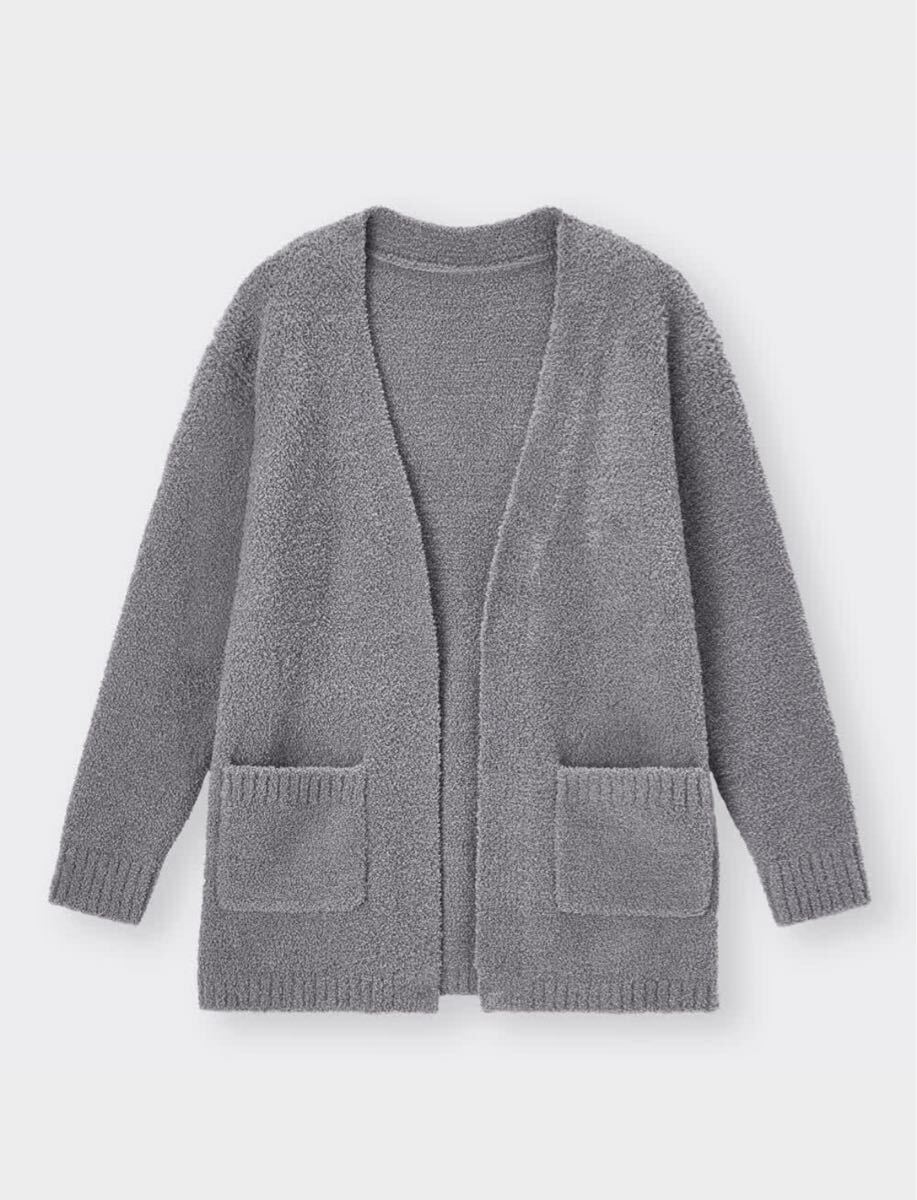 GUモコモコフィールカーディガン 長袖 Mルームウェア ジーユー拍卖