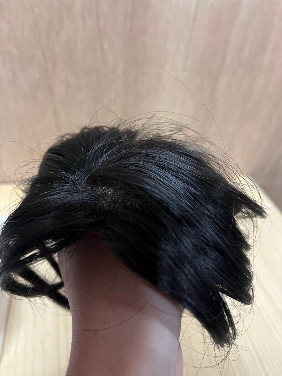 未使用 美品 頭頂部 ウィッグ ヘアピース かつら アヌビス 女性 男性 つむじウィッグ 部分 ウィッグ 付け毛 トップピース ポイント 拍卖
