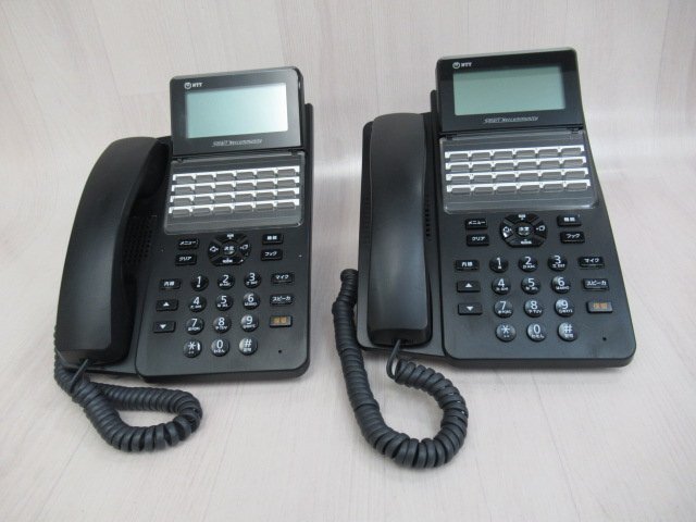 NTT A1-(24)IPTEL-(1)(K) 2台 キレイめ 初期化済 保証有 PZ2 18167※拍卖