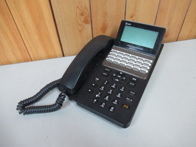 ▲A1-(24)APFSTEL-(1)(K) NTT αA1 24ボタンスターアナログ停電電話機 16年製 保証有 ZH2 9184)拍卖