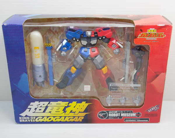 山口式可動モデル ROBOT MUSEUM PLUS 勇者王ガオガイガー 超竜神S フィギュア拍卖