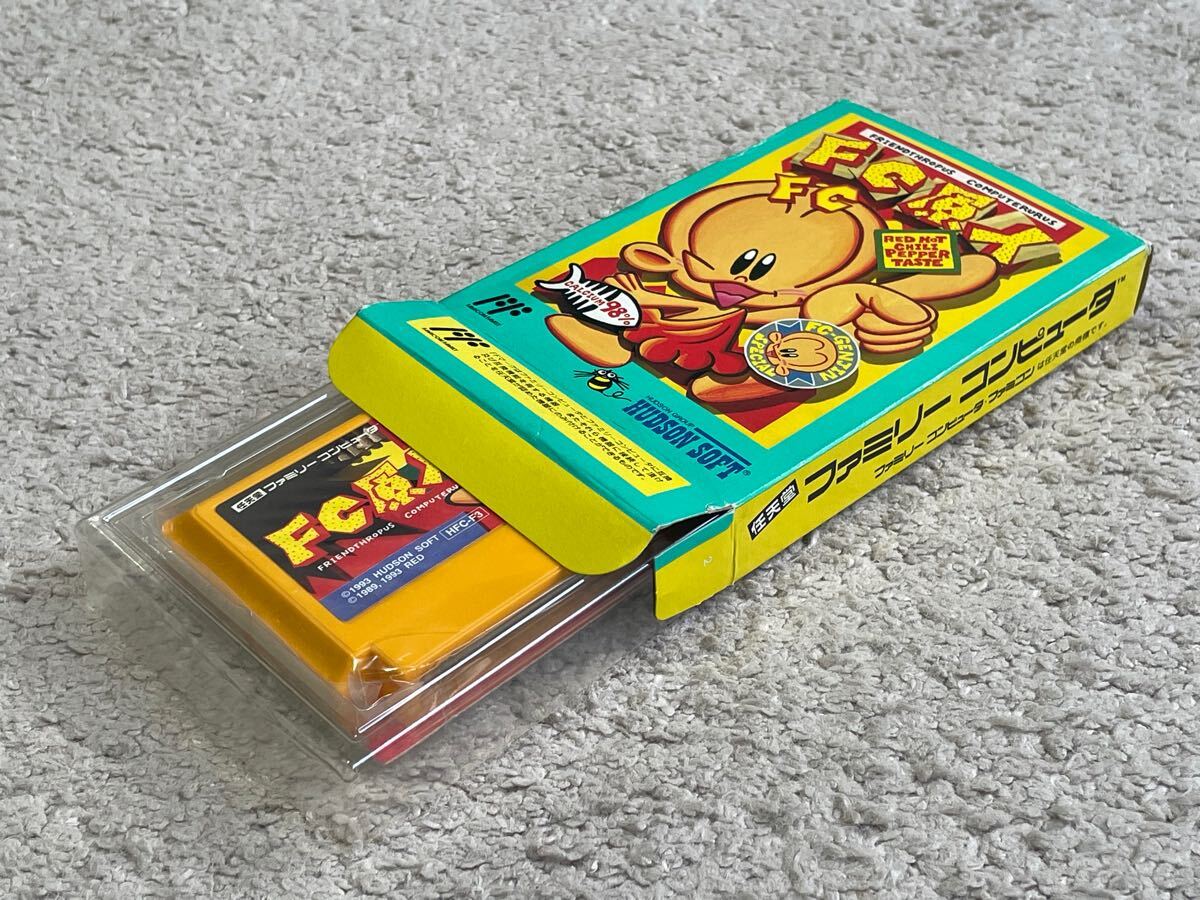 ファミコン末期のアクションゲームの大作! 新品未使用 美品 完品 FC原人拍卖