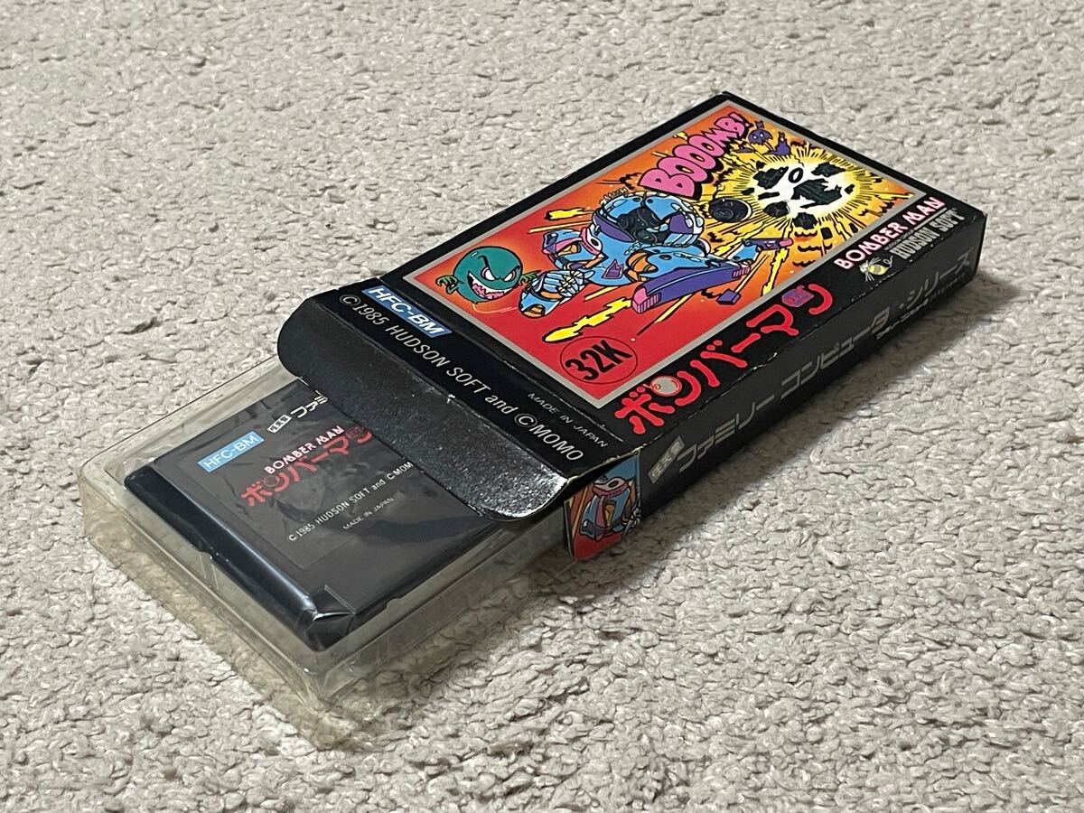 発破が忘れられなくなる! ほぼ未使用 美品 初期版 FFマークなし ボンバーマン拍卖