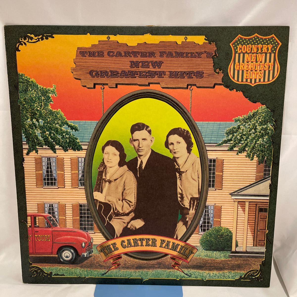 41221N 国内盤 12inch LPレコード★カーターファミリー/THE CARTER FAMILY'S NEW GREATEST HITS ★20AP29拍卖