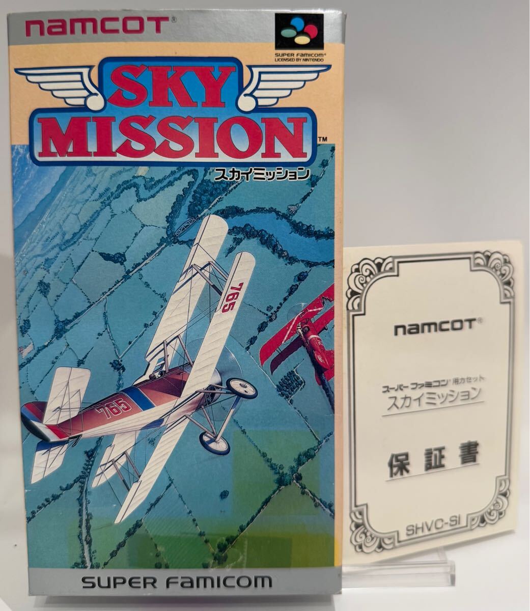 スーパーファミコン スカイミッション 空箱 外箱 箱のみ拍卖