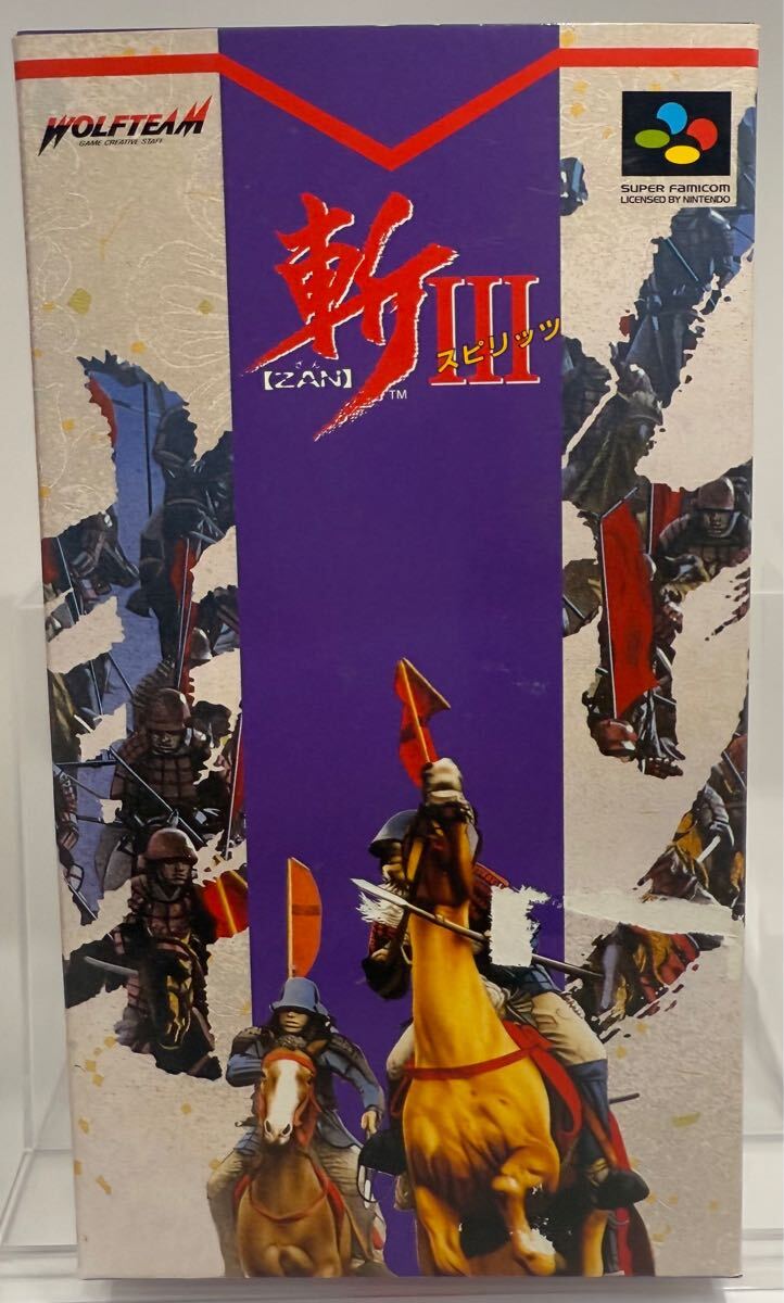 スーパーファミコン 斬3スピリッツ 空箱 外箱 箱のみ拍卖