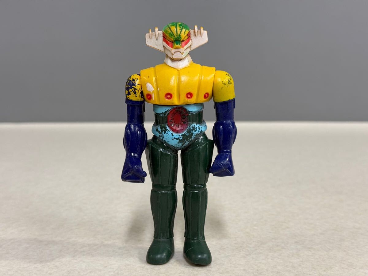 ダイナミック企画 NET東映動画 ソフビ 鋼鉄ジーグ 約12.5cm 当時物 拍卖