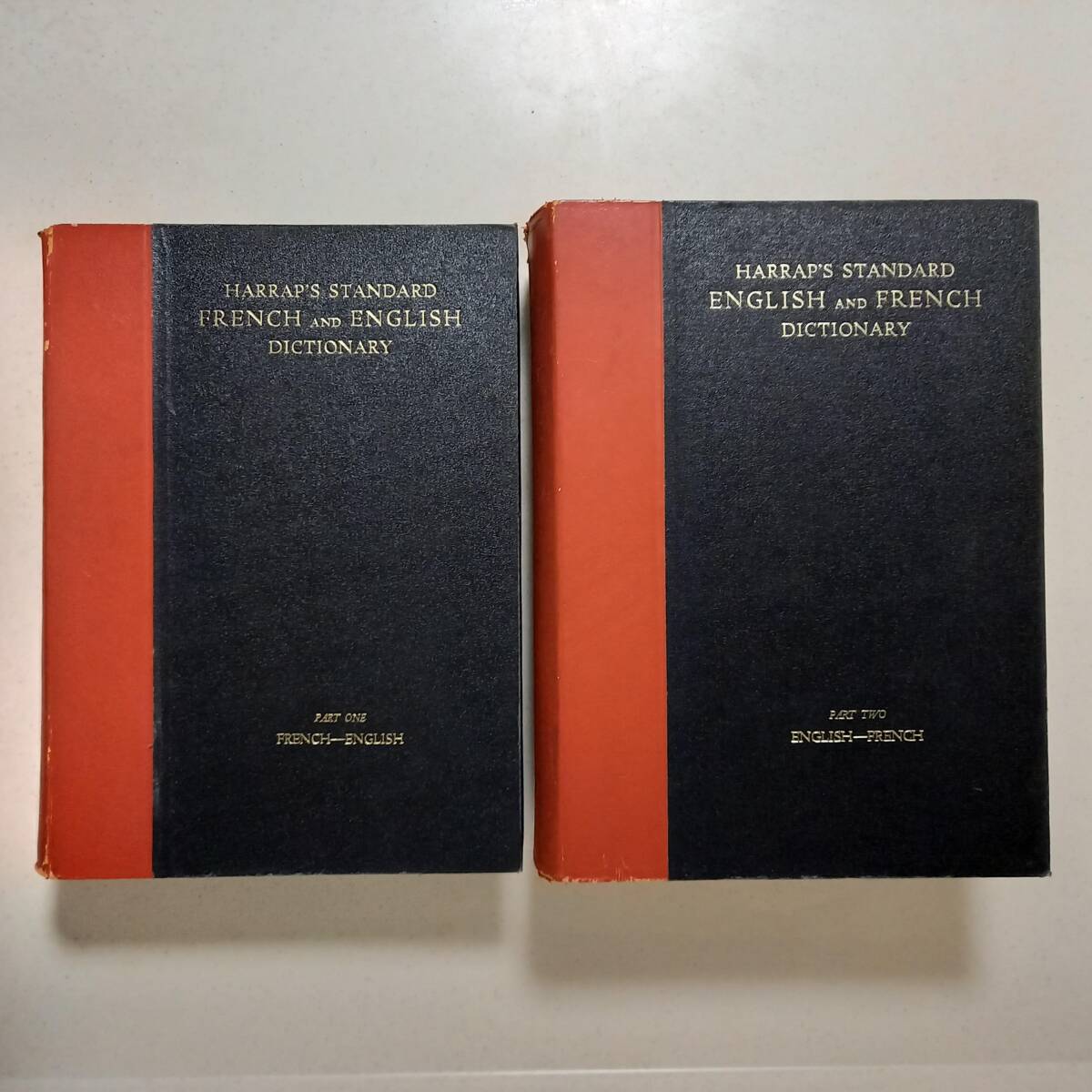 《全2巻》J.E.Mansion : Harrap's standard French and English Dictionary (1963)/Part one French-English, Part two English-French拍卖