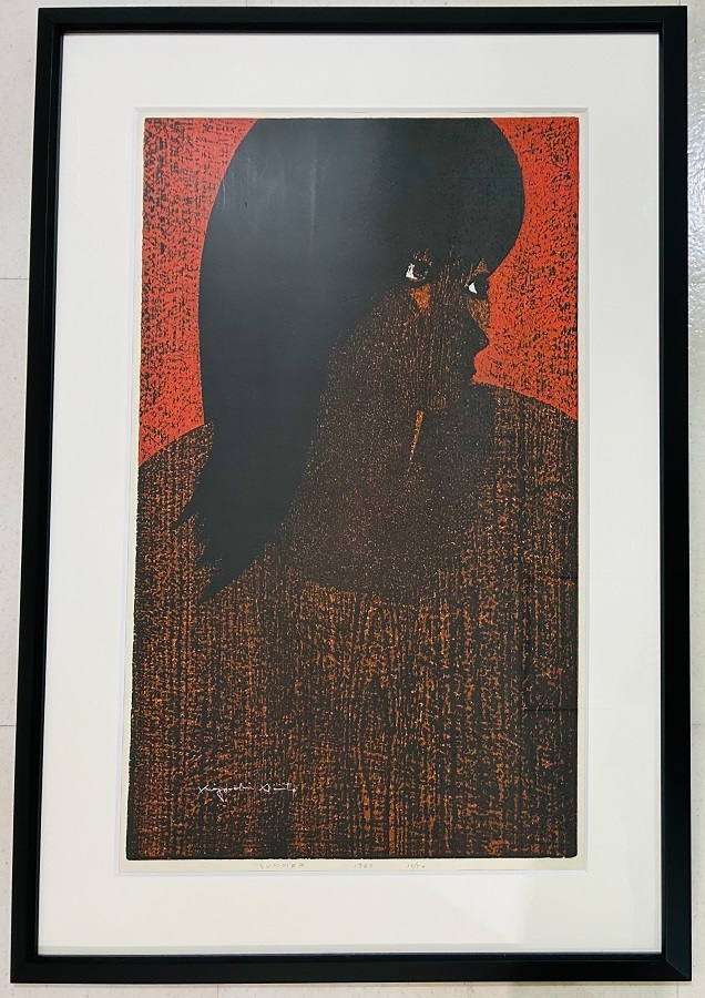 【 真作保証・送料無料 】 斎藤清 「SUMMER」 木版画拍卖