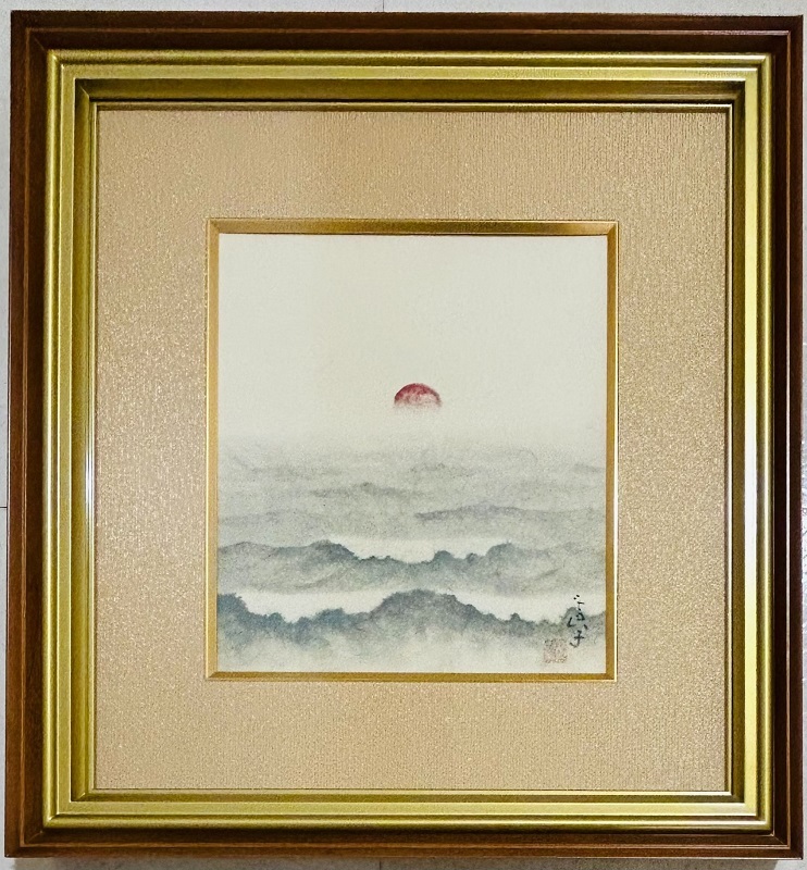 【 真作保証・送料無料 】 酒井三良 「瑞祥」 日本画 拍卖