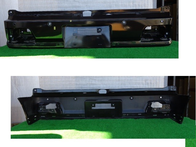 ダイハツ/アトレー S700V 左右スポイラー&センサー穴4ヶ有 リアバンパー X07 No.914584【品番 52159-B5230-C0】拍卖