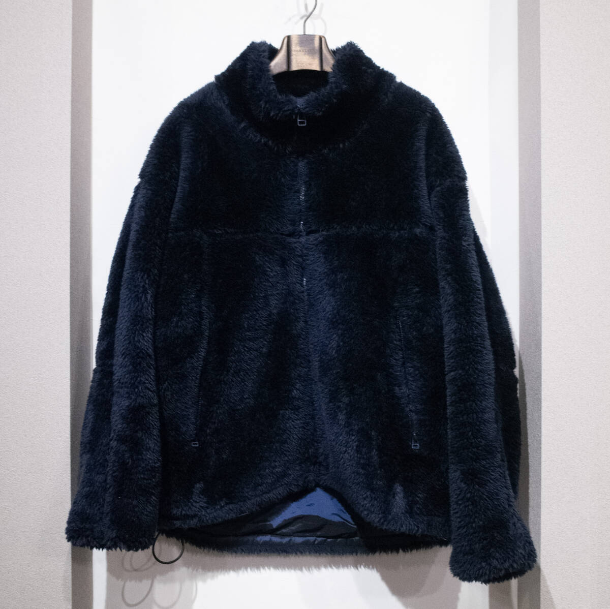 XXL相当 / SUNNY SPORTS サニースポーツ レベル7タイプ ボア フリース ジャケット ネイビー モンスターパーカー オーバーサイズ 古着 美品拍卖