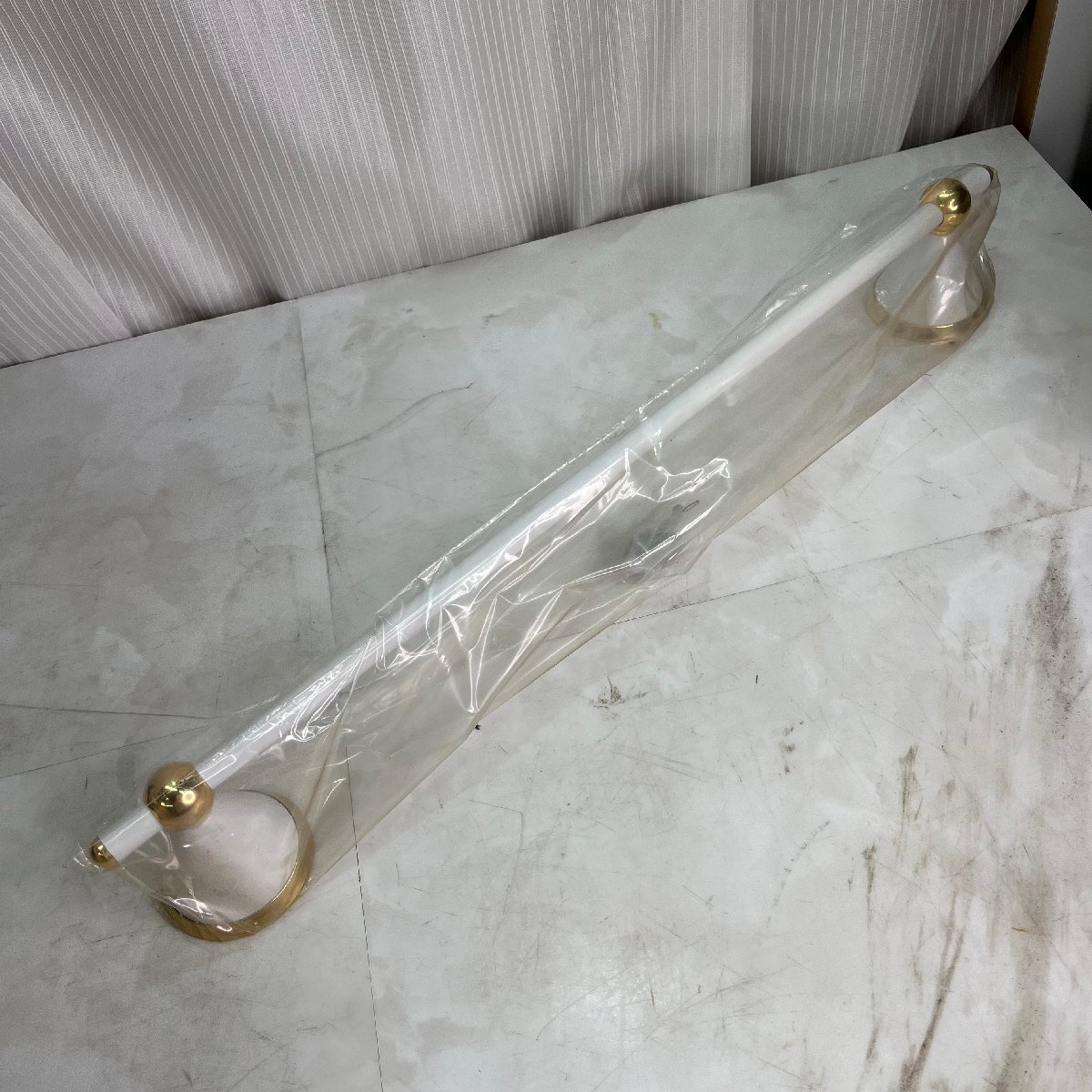 √M√ カクダイ 高級タオルバー タオルハンガー タオル掛け ラグジュアリーホテル 250-837-360 タオルバー 新品 √Z-241244拍卖