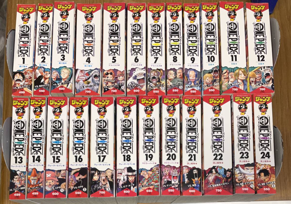 ★N4★コンビニ版 ONE PIECEワンピース 全24巻セット 尾田栄一郎拍卖