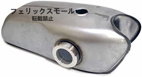 レーサー 定番 カスタム ロングタイプ ガスタンク のぞき窓付き フューエルゲージ XS650 SR400拍卖