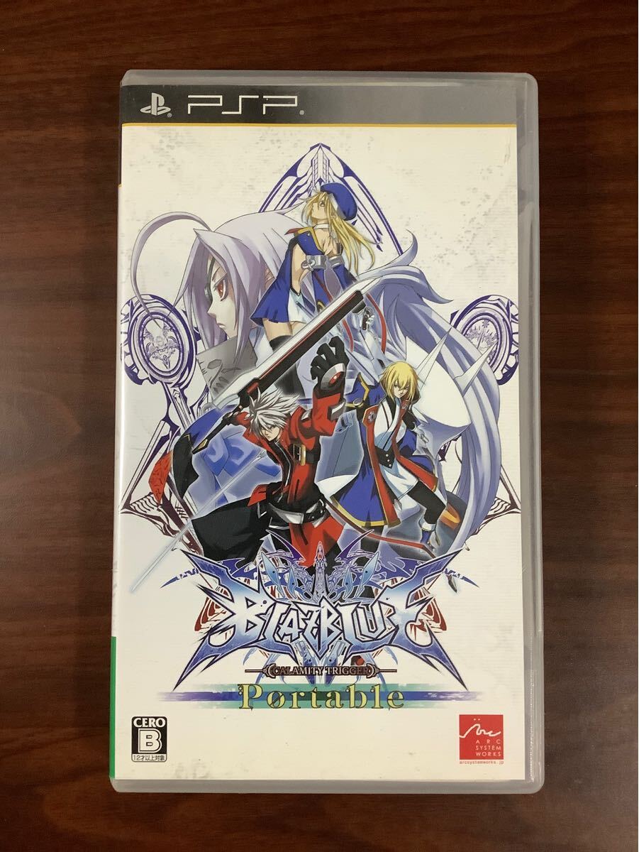 【PSP】 BLAZBLUE Portable (ブレイブルー ポータブル)拍卖