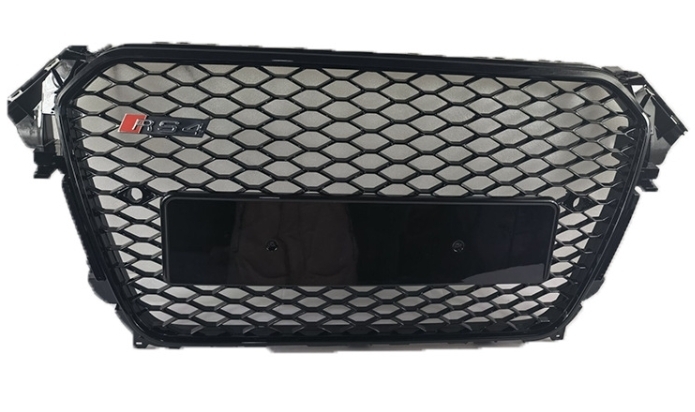 2012- 2015年 アウディA4 B8系 後期 フロントグリル RS4ルック 外装 フロントガーニッシュ 1個拍卖