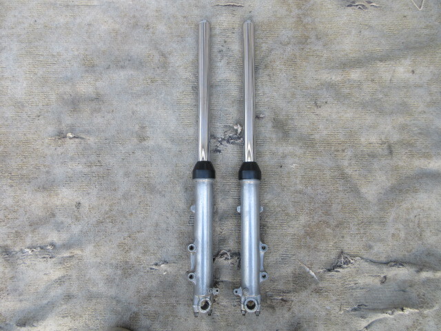 カワサキ KZ900 純正 フロントフォーク 36パイ ダブルディスク Z1 マッハ750ss セパハン仕様流用に拍卖