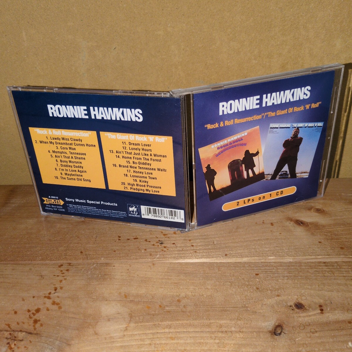 RONNIE HAWKINS - Rock & Roll Resurrection / The Giant Of Rock 'N' Roll 輸入盤拍卖