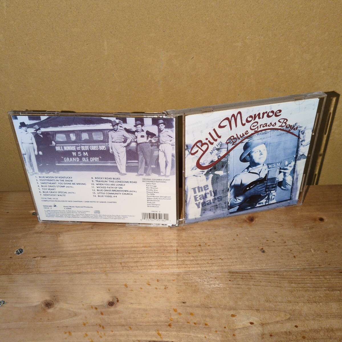 Bill Monroe & His Blue Grass Boys The Early Years 輸入盤拍卖