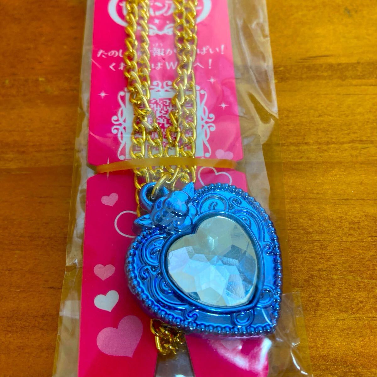 ☆新品☆セボンスター フラワーハート ブルーメッキ 白宝石拍卖