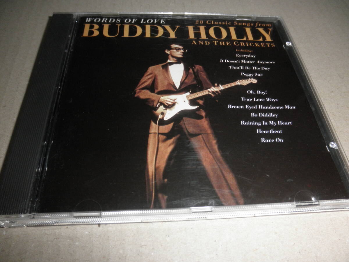 輸入盤 バディ・ホリー★WORDS OF LOVE♪ザットル・ビー・ザ・デイ/ペギー・スー ロカビリー28曲拍卖
