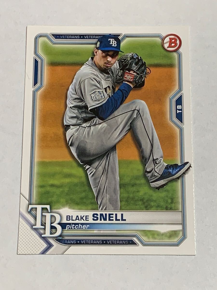 ブレイク スネル BLAKE SNELL 2021 BOWMAN #82 DODGERS ロサンゼルス ドジャース 即決拍卖
