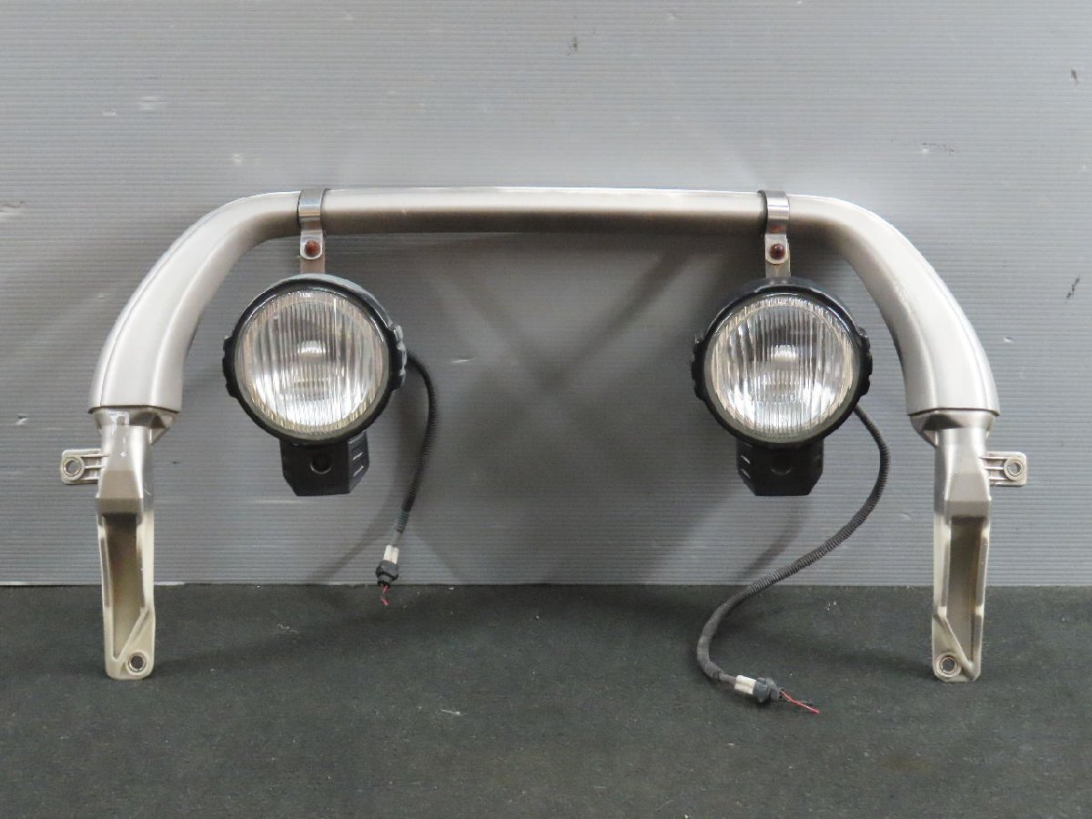 【即決】★送料込★ パジェロミニ E-H56A 純正 ハロゲン フォグ ランプ 左右 グリルガード付 G89/A26 (AOKI 0843) 検索 H51A 中古 12612拍卖