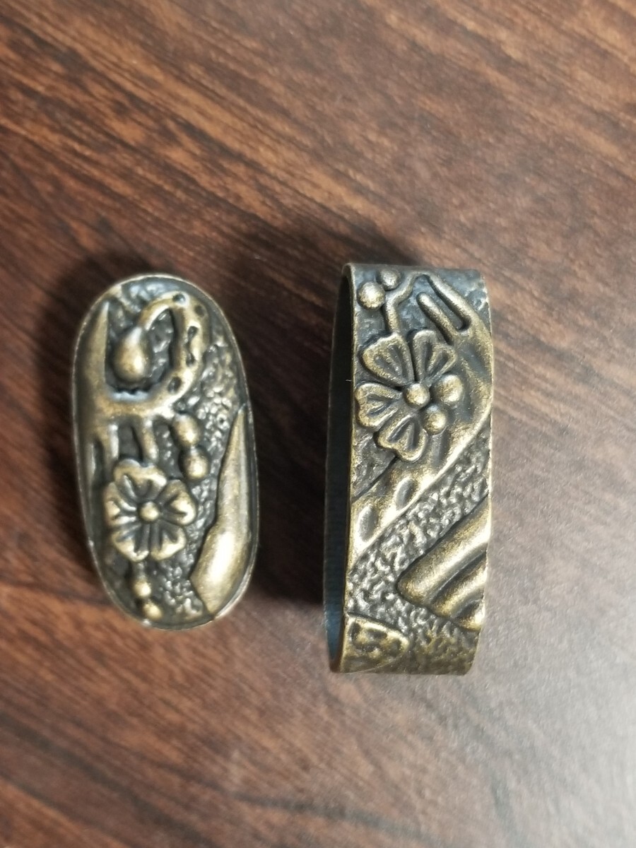 刀装具 縁頭 刀用品 小道具 梅の花拍卖