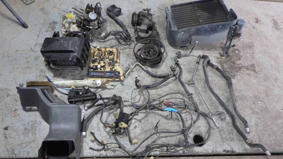 杉A3 即決!HA4 アクティ エアコン一式 配線付き R12→R134 レトロフィット拍卖