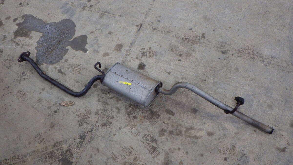 桜21 即決! H82W EKワゴン リアマフラー拍卖