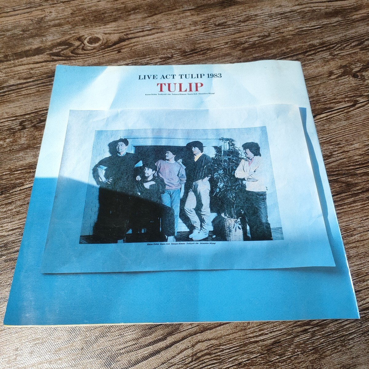 【送料無料/即決】 LIVE ACT TULIP 1983 チューリップ コンサート パンフレット拍卖