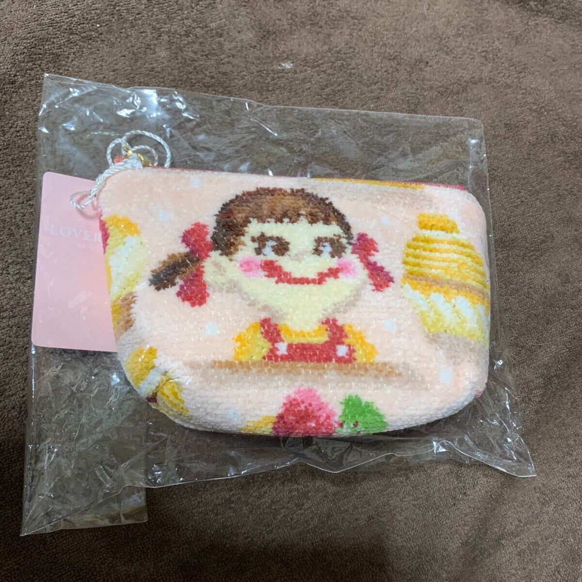 新品 フェイラー ペコちゃん ポーチ  コラボ拍卖