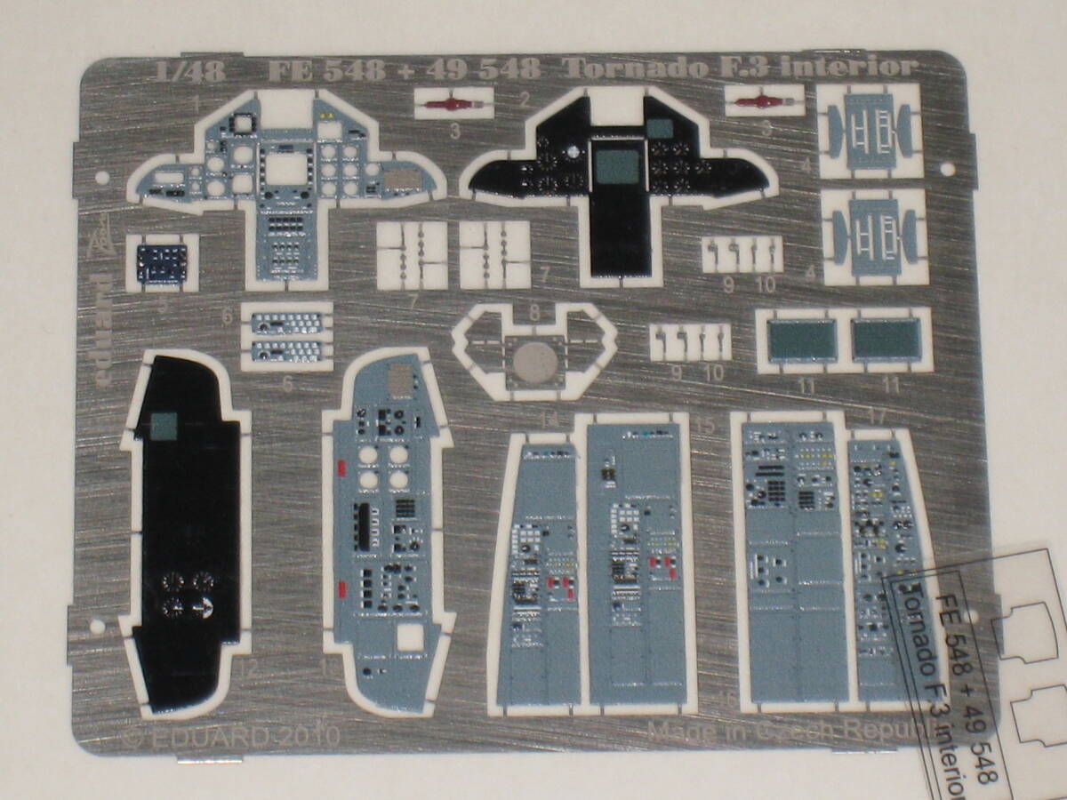 エデュアルド 1/48 イギリス空軍 トーネード F.3 内装 エッチングパーツ HOBBY BOSS 用 Eduard 49548 Tornado EF.3 interior トルネード拍卖