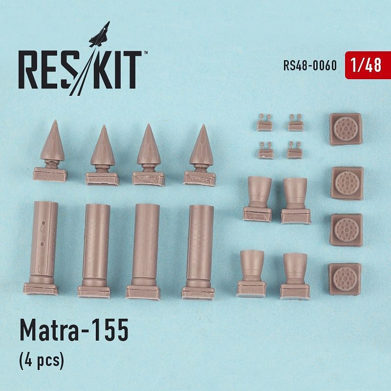 RESKIT 1/48 フランス軍 イギリス軍 アメリカ軍Matra-155 Rocket launcher POD RS48-0060 汎用 ロケット ランチャー ポッド拍卖