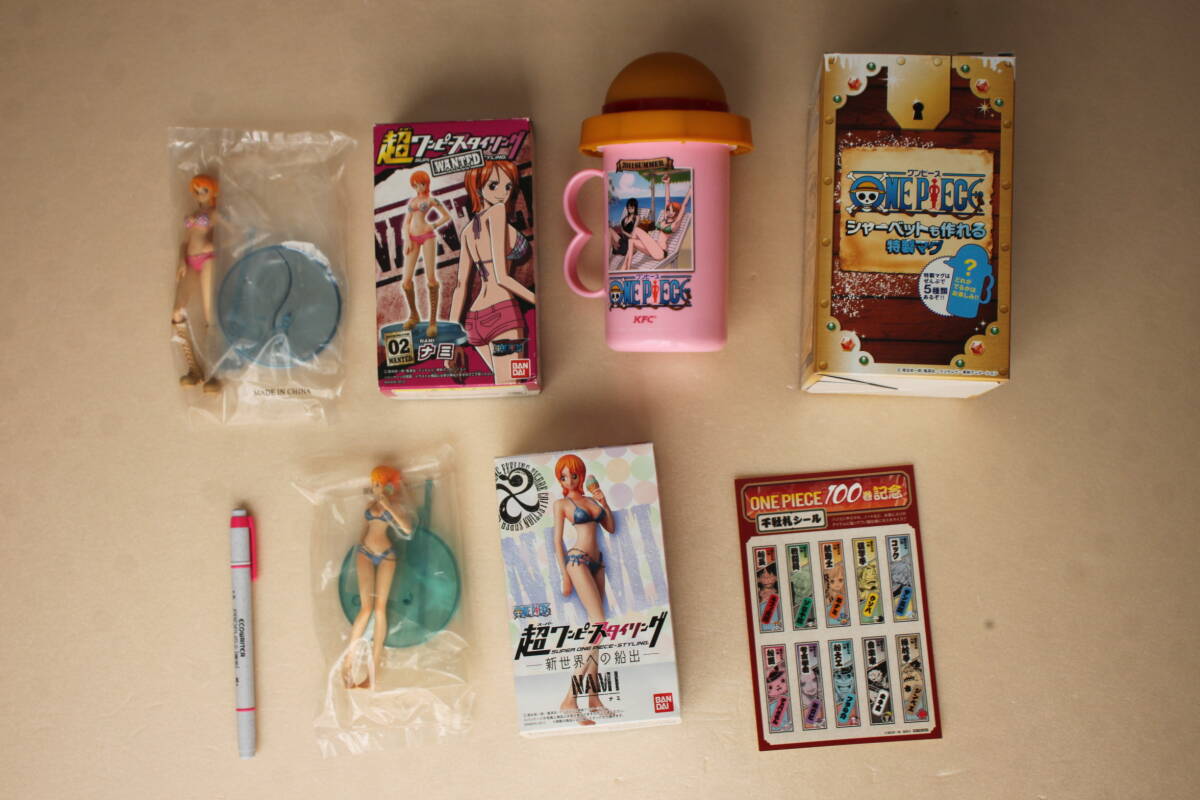 36-18-1▲ワンピース▲「超ワンピースタイリング WANTED /新世界への船出」「シャーベットも作れる特製マグ《ケンタッキー》」 【ナミ】拍卖