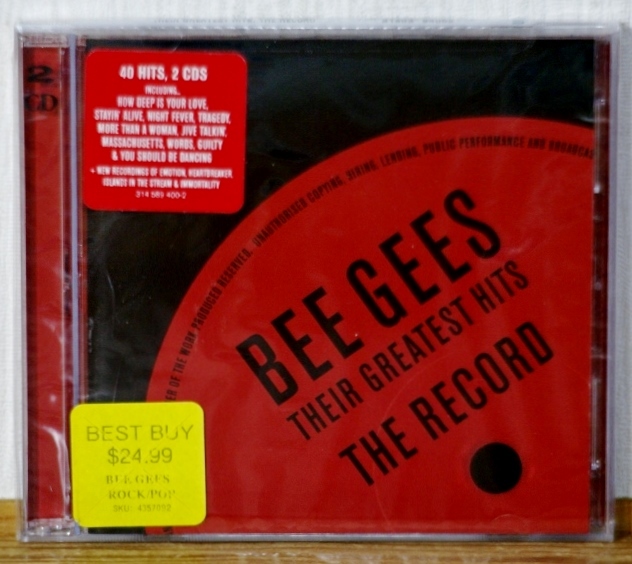 廃盤 未開封♪ビー・ジーズ/Their Greatest Hits:The Record★2CDベスト★HDCD★Bee Gees拍卖