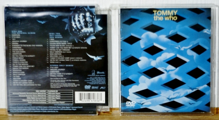 ザ・フー THE WHO/TOMMY★高音質DVD AUDIO★2枚組拍卖