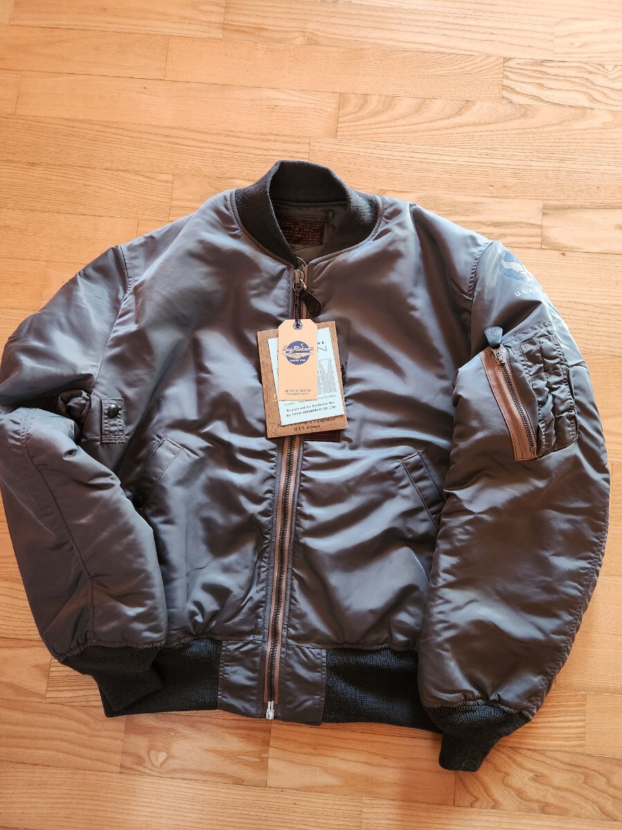 送料込★東洋 Buzz Rickson's バズリクソンズ BR14900 MA-1 1st MODEL ALBERT TURNER フライトジャケット セージグリーン XL拍卖