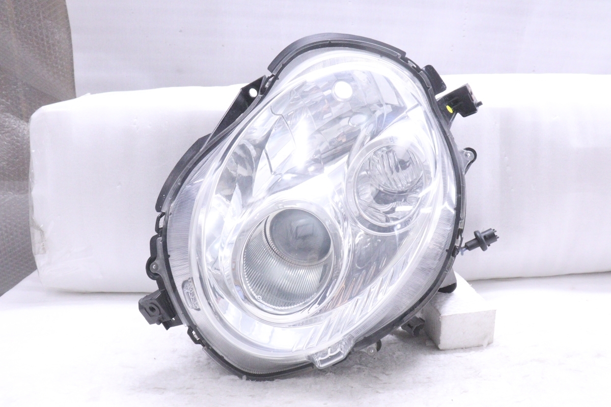 4X-247★HID L880K コペン★左ヘッドライト STANLEY P2391 ユニット メッキ 純正★ダイハツ (UK)拍卖