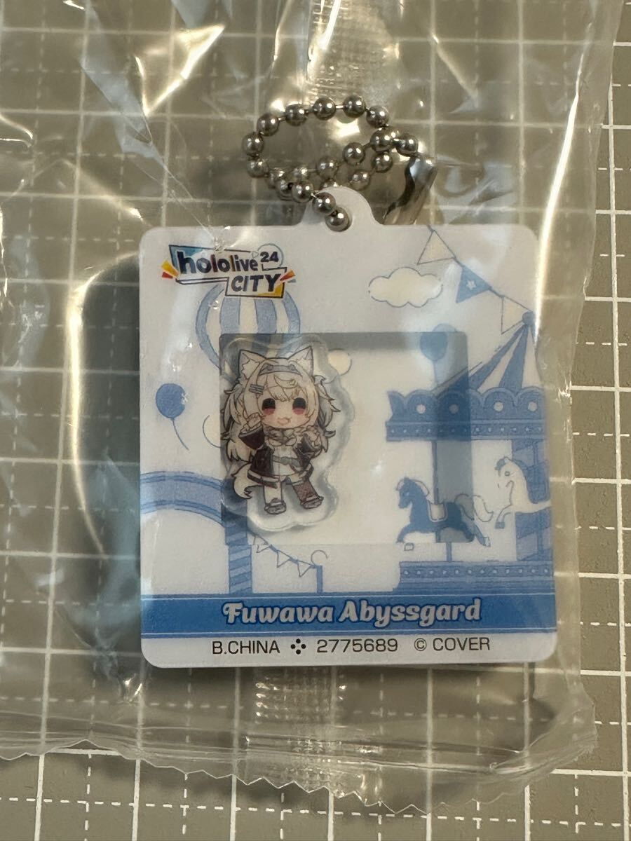 ホロライブ hololive CITY '24 アクリルウィンドウチャーム02 フワワ・アビスガードガチャガチャ拍卖