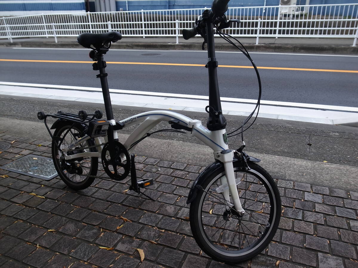 折り畳み自転車 DAHON Curl i4 カール i4 16インチ 簡易スタンド付き 中古美品 拍卖