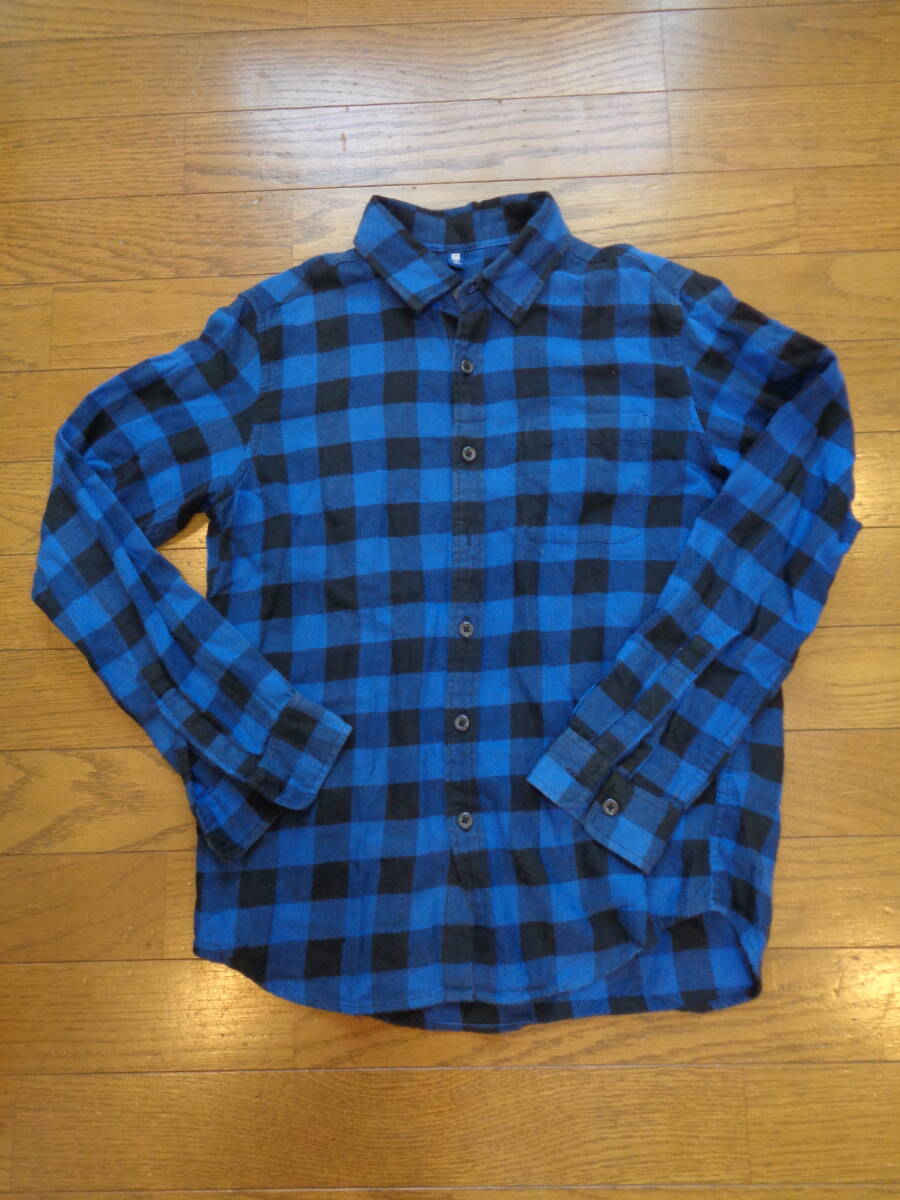 ♪♪ユニクロの長袖シャツ中古150サイズ♪♪拍卖