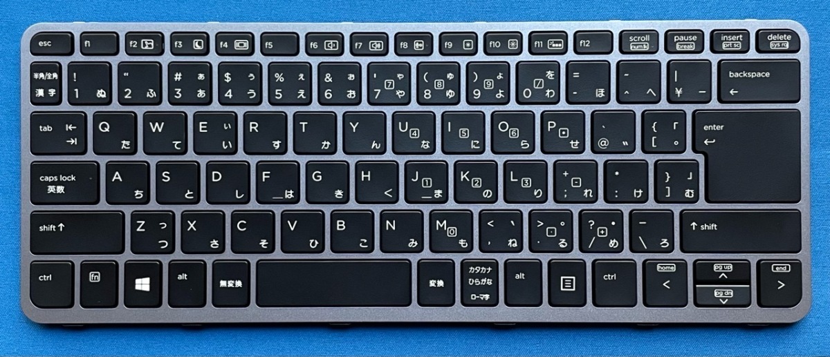純正新品 HP Folio 1040 G1等用 バックライト付き日本語キーボード 736933-291 国内発送拍卖