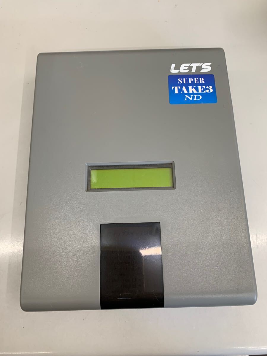 X129)レッツ・コーポレーション 自動回線切替器 TELBOSE SUPER TAKE3 ND テルボーズ FAX 電話 通電確認 本体のみ (甲3)拍卖