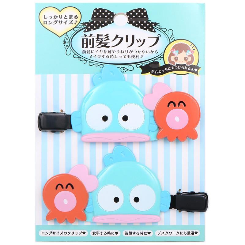 ハンギョドン 前髪クリップ ヘアクリップ ロング 2個セット サンリオ sanrio キャラクター拍卖