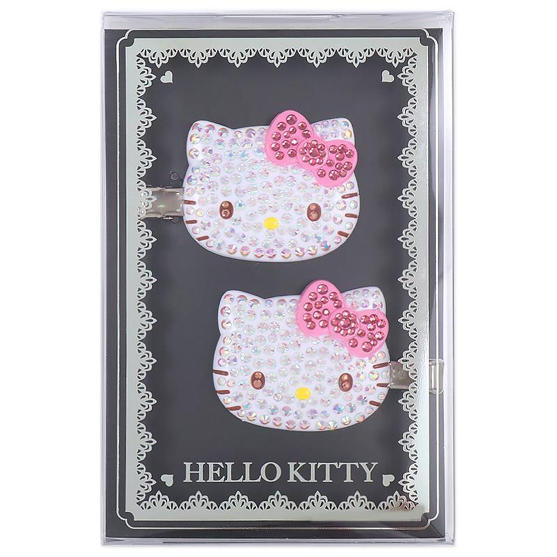 ハローキティ 前髪クリップ ジュエルデコ ヘアクリップ サンリオ sanrio キャラクター拍卖